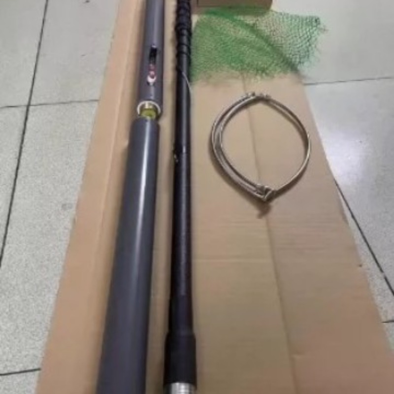 Fishing Rod Telescopic - 折りたたみ式伸縮ハンドネット釣り竿、数値制御により持ち運びや保管が簡単