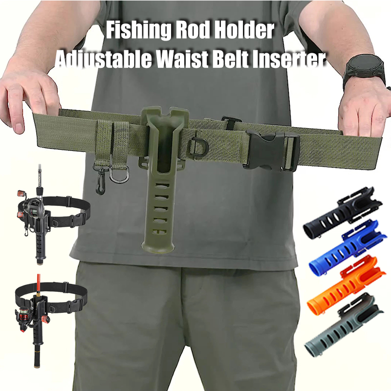 ぶら下げ釣りウエストベルトロッドホルダー調整可能なウェーディ - Fishing Rod Fly のレビューと価格