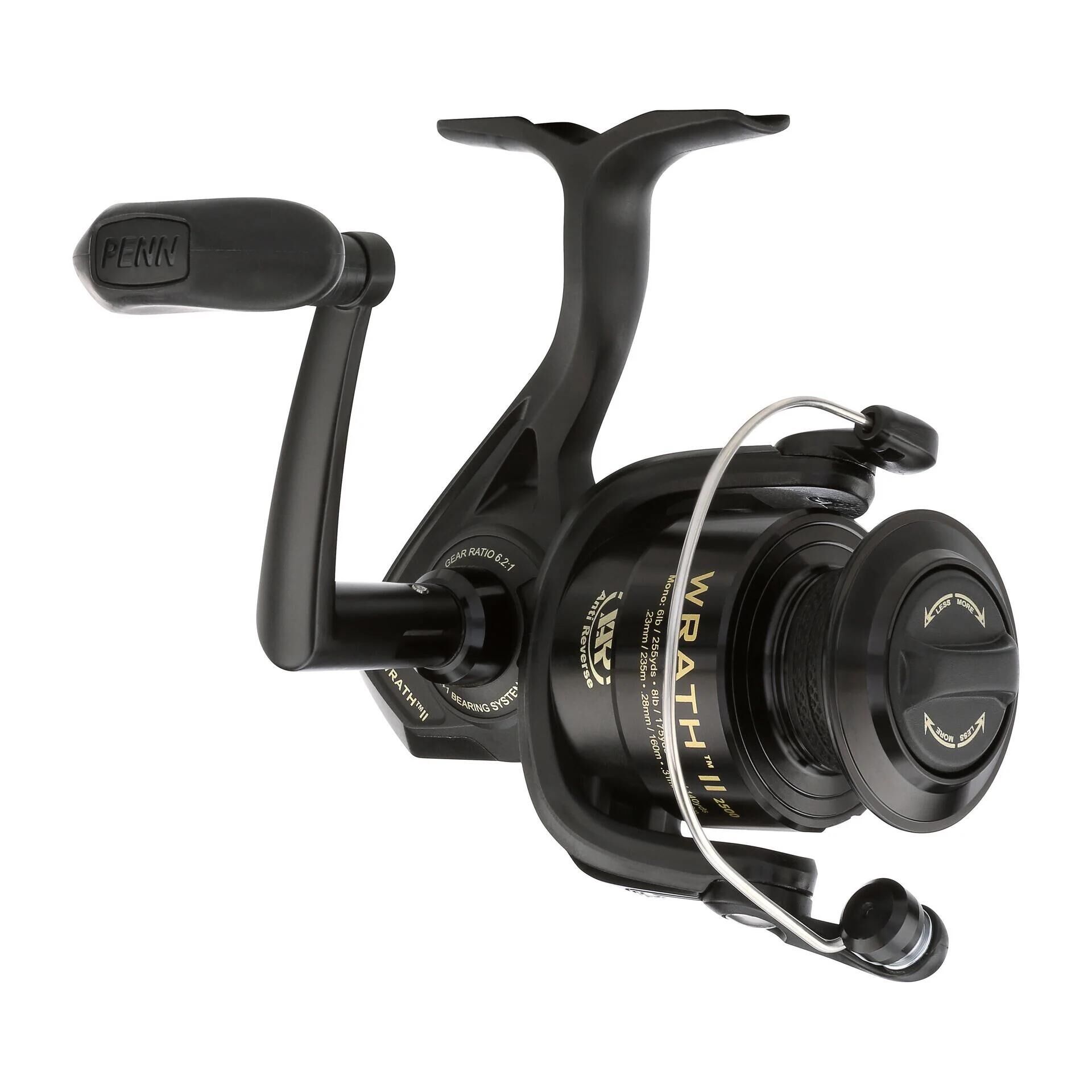 PENN WRATH II スピニングリール 2500-80 - Abu Garcia Reel Max のレビューと価格