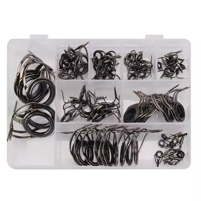 WEIHE 75個入りアクセサリー高炭素セラミック製ダブルレ - Fishing Rod Repair Kit のレビューと価格