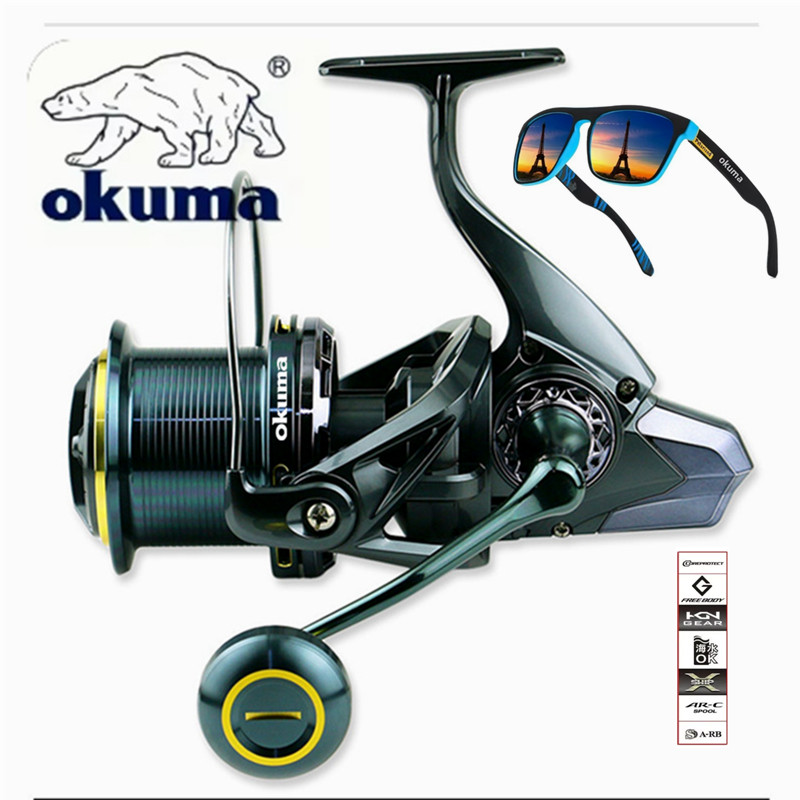 OKUMA釣り用リール 9000-14000 メタル製遠投用 - Abu Garcia Reel Max のレビューと価格