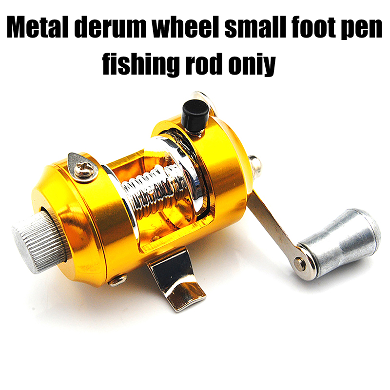 △   金属ドラムリール小型フットペン釣り竿特殊釣り糸リール - Penn Reel Fierce のレビューと価格