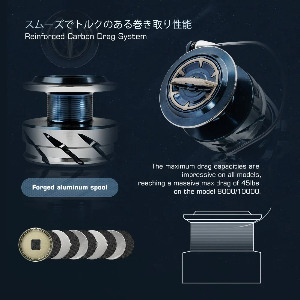 ノビー INFINITE SW ソルトウォーター スピニング - Penn Reel Fierce のレビューと価格